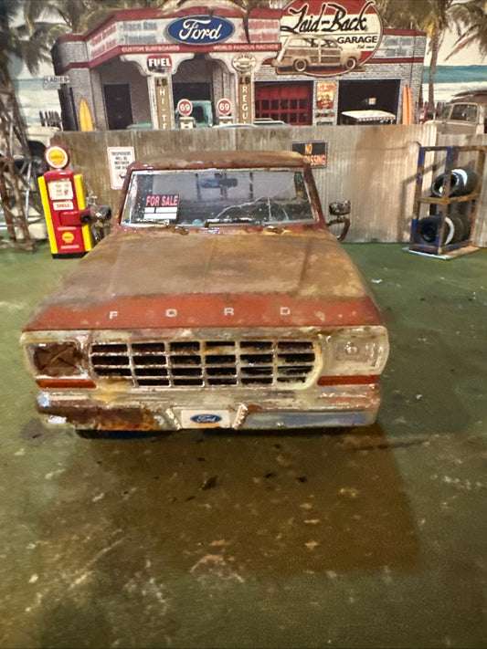 1979 Ford F150 Pickup Truck - Barn Find Cars - 1:18 DIECAST
