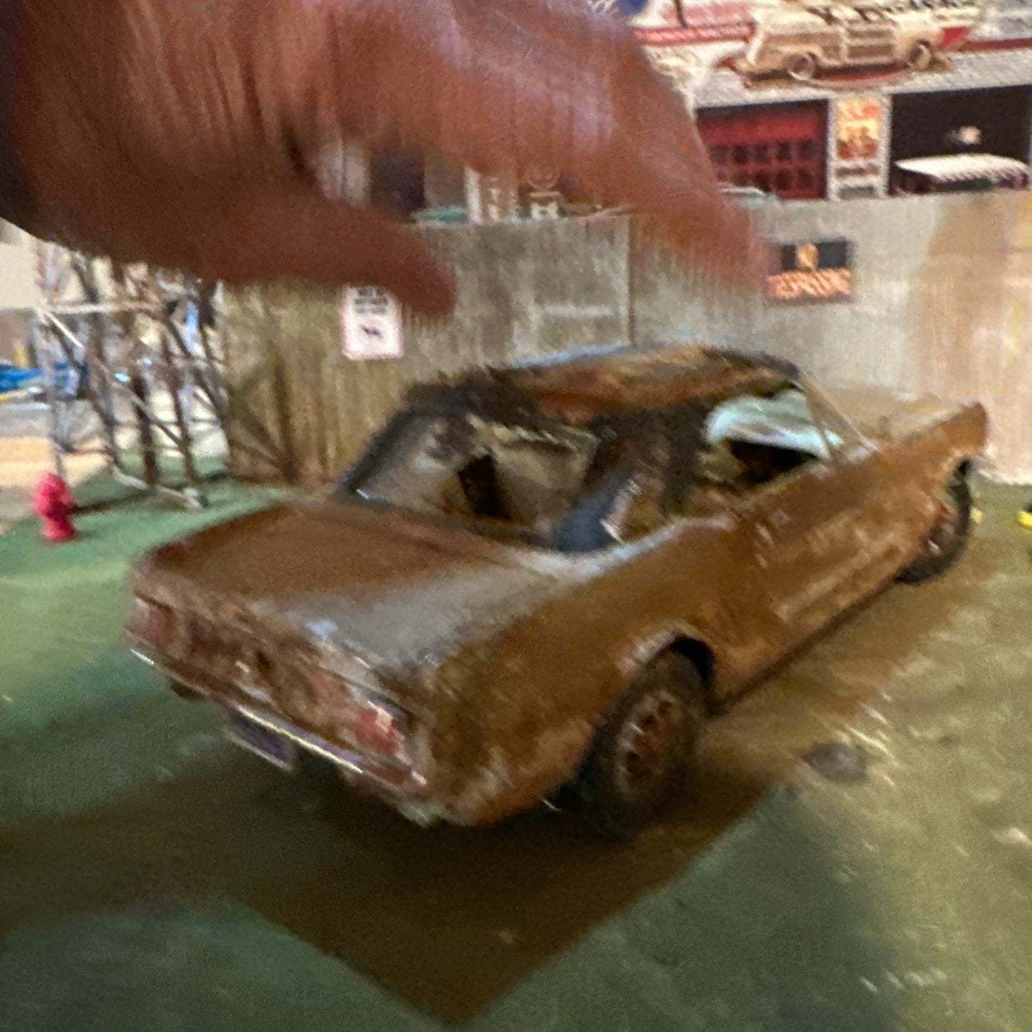 1965 Ford Mustang - Barn Find Cars - 1:18 DIECAST - Weathered