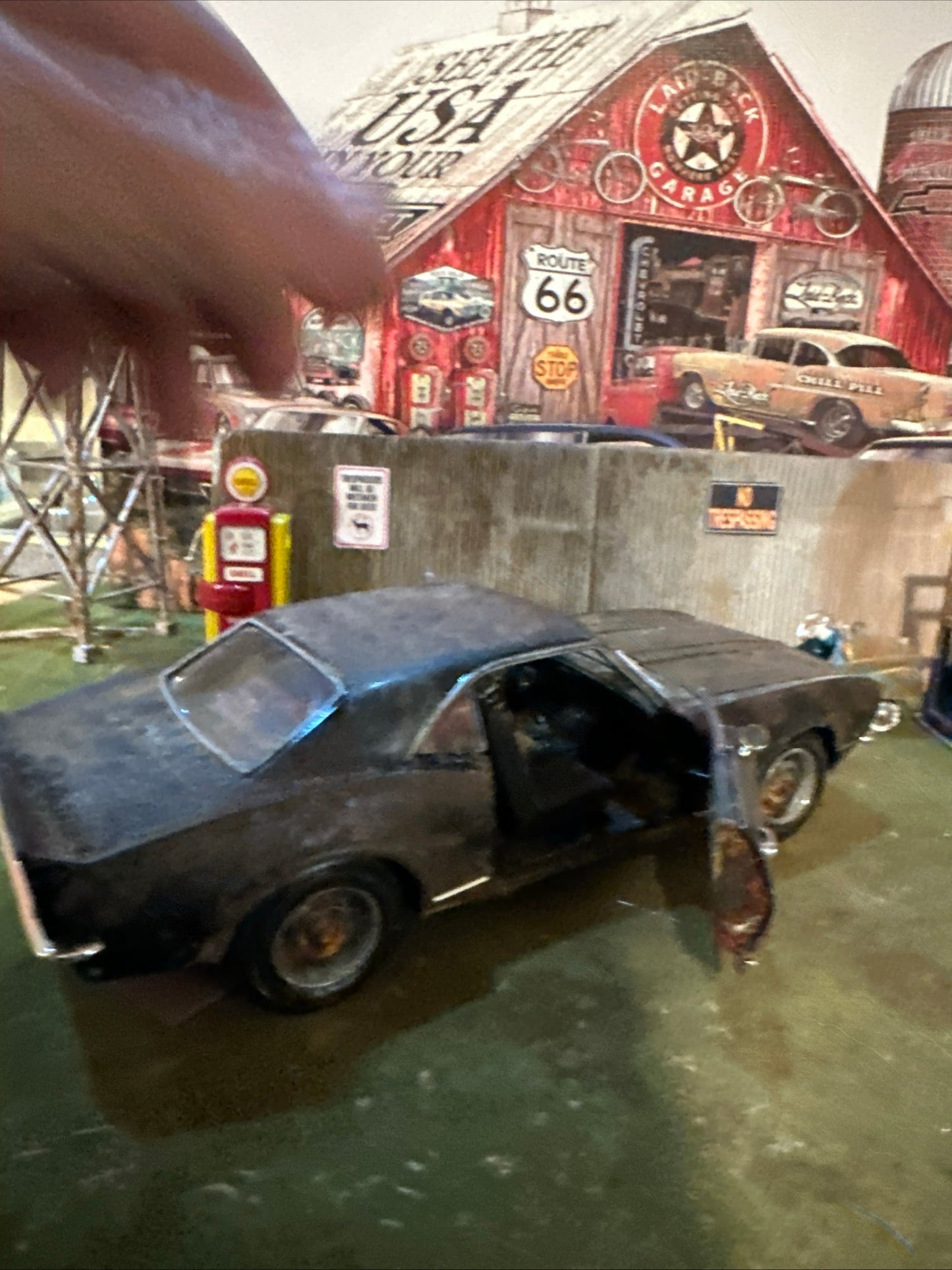 1967 Chevrolet Camaro - Barn Find Cars - 1:18 DIECAST - Weathered
