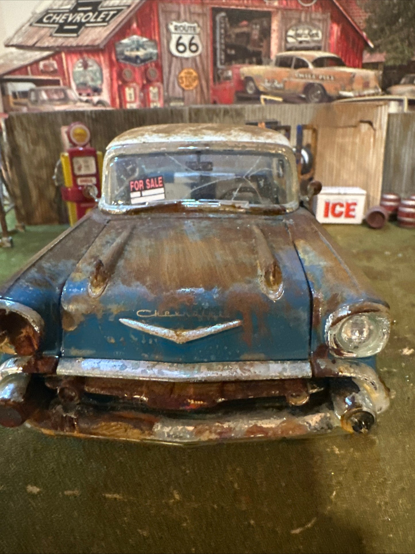 1957 Chevrolet Bel Air - Barn Find Cars - 1:18 DIECAST
