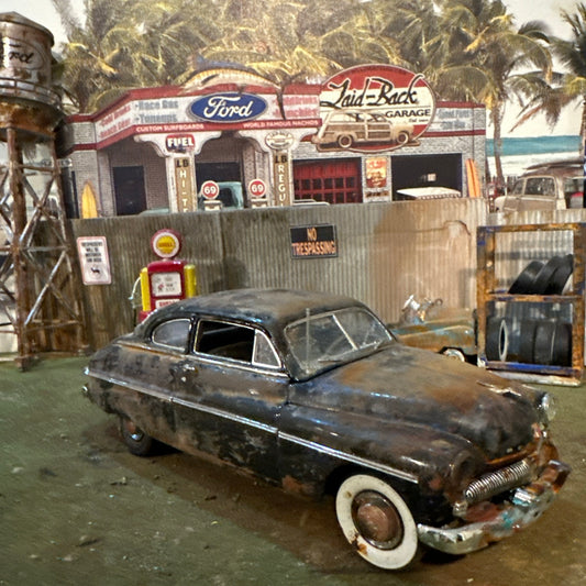 1949 Mercury Coupe’ - Barn Find Cars - 1:24 DIECAST - Danbury Mint