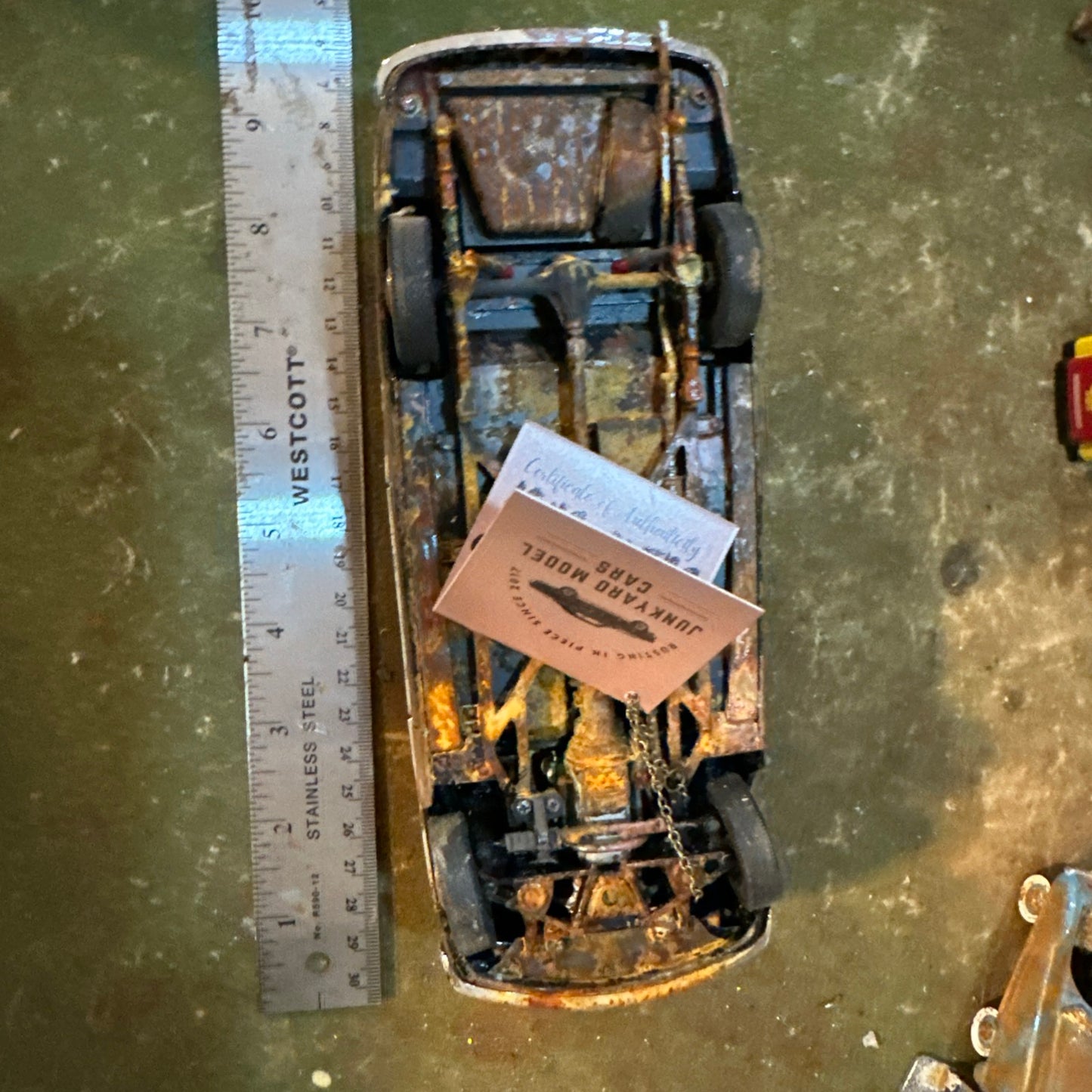 1949 Mercury Coupe’ - Barn Find Cars - 1:24 DIECAST - Danbury Mint