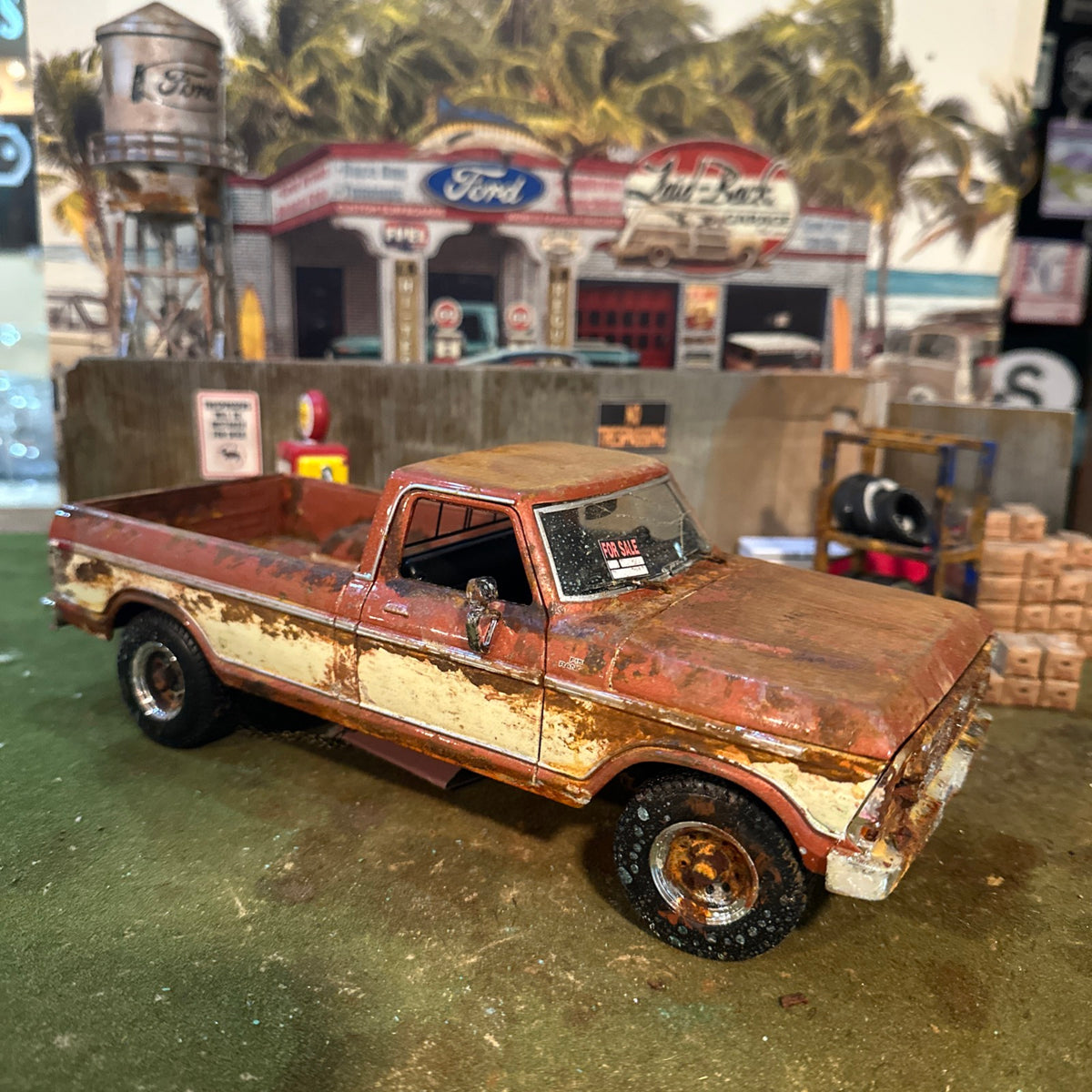 1979 Ford F-150 Pickup Truck - Barn Find Cars - 1:18 DIECAST - weathered