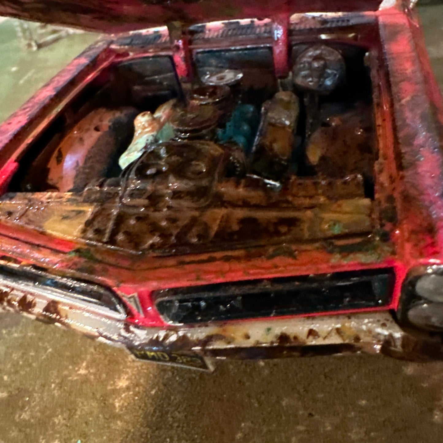 1965 Pontiac GTO - Barn Find Cars - 1:18 DIECAST - Weathered