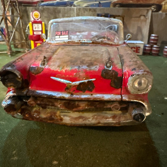 1957 Chevrolet Bel Air Convertible - Barn Find Cars - 1:18 DIECAST - Weathered
