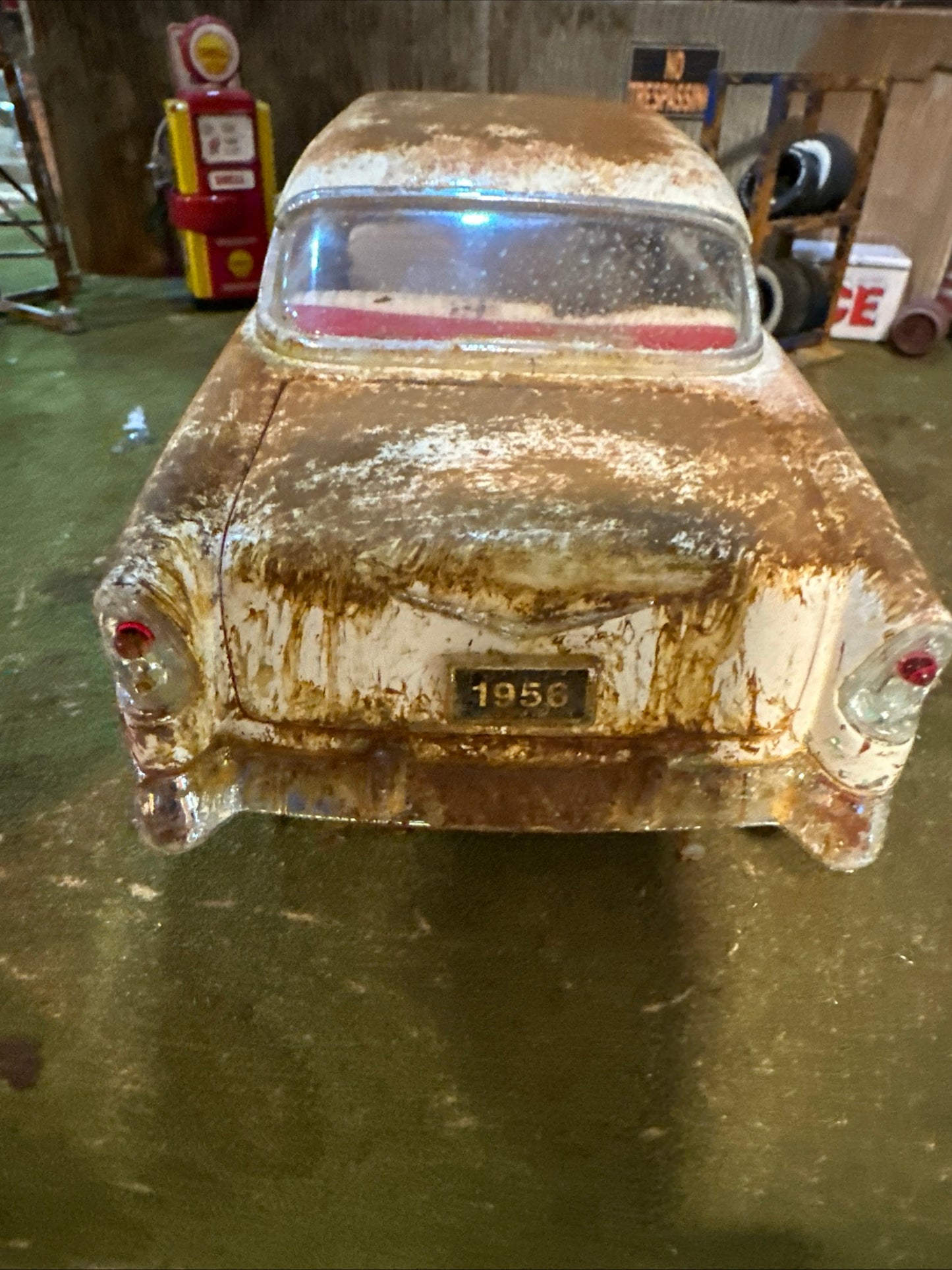 1956 Chevy Bel Air Hardtop - Barn Find Cars - 1:18 DIECAST - Weathered