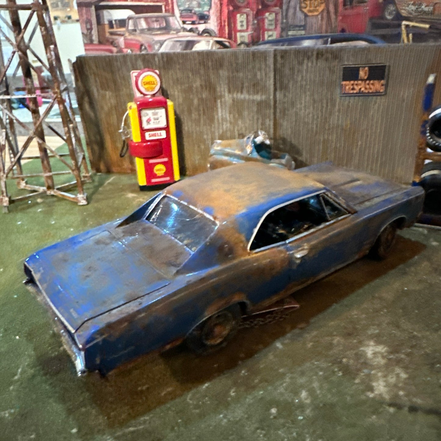 1966 Pontiac GTO - Barn Find Cars - 1:24 DIECAST - Weathered