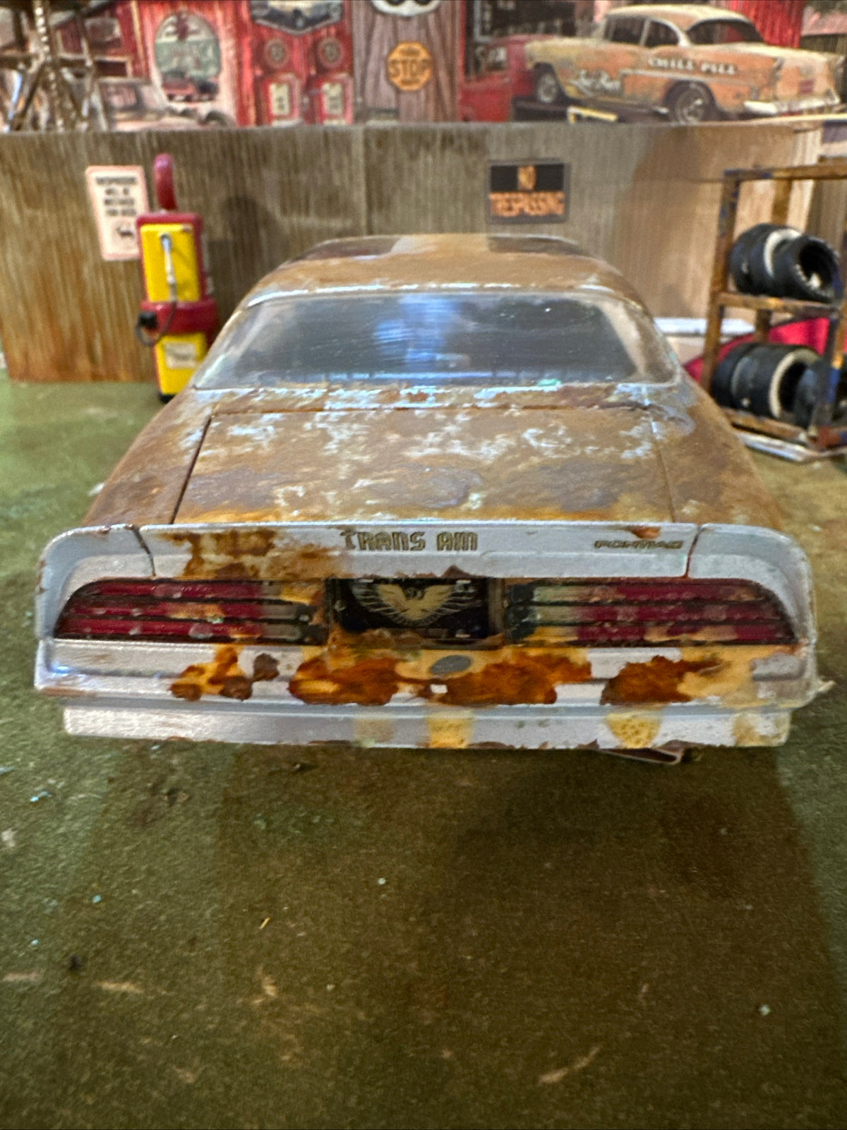 1978 Pontiac T/A - Barn Find Cars - 1:18 DIECAST - Weathered