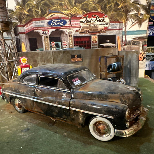 1949 Mercury Coupe’ - Barn Find Cars - 1:18 DIECAST - Weathered - Ertl
