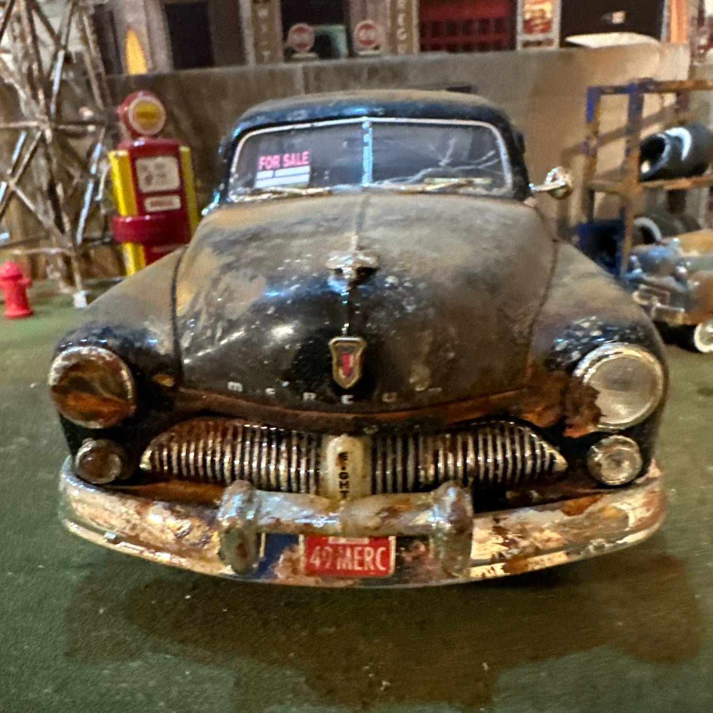 1949 Mercury Coupe’ - Barn Find Cars - 1:18 DIECAST - Weathered - Ertl