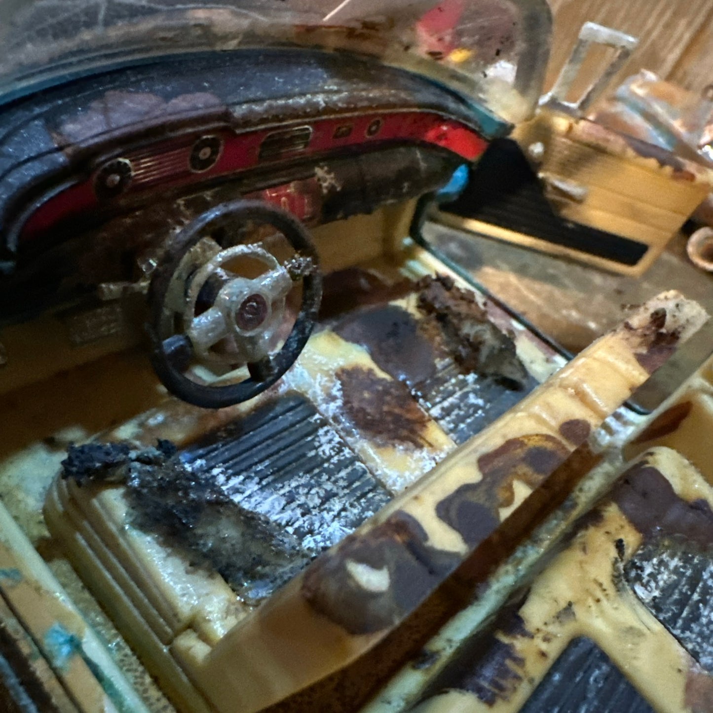 1955 Buick Convertible - Barn Find Cars - 1:18 DIECAST - Weathered
