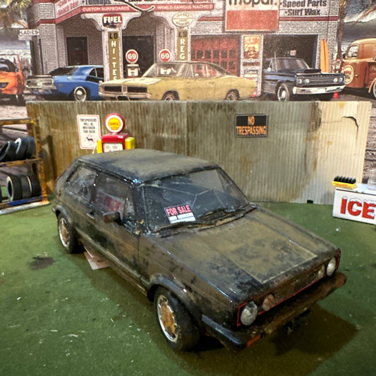 1984 Volkswagen GTI - Barn Find Cars - 1:18 Diecast