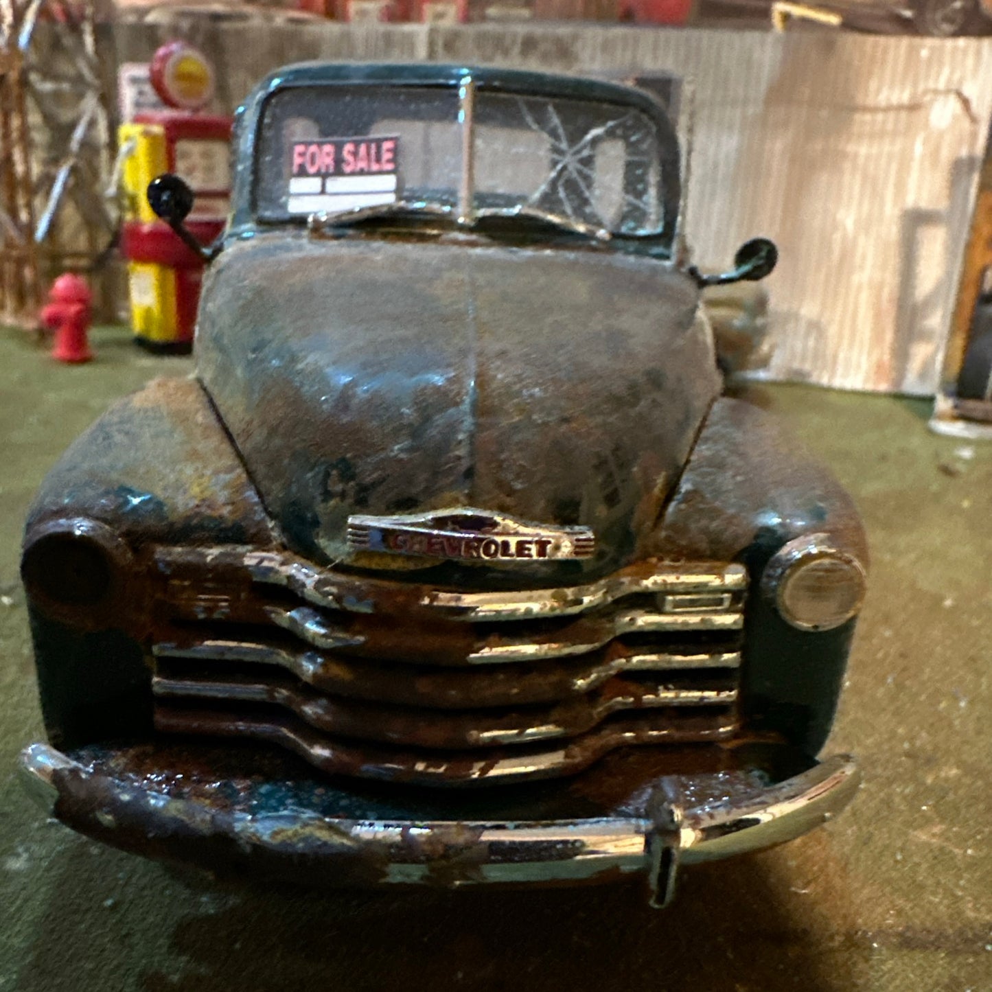 1953 Chevrolet 3100 Pickup Truck - Barn Find Cars - 1:24 DIECAST - Danbury Mint