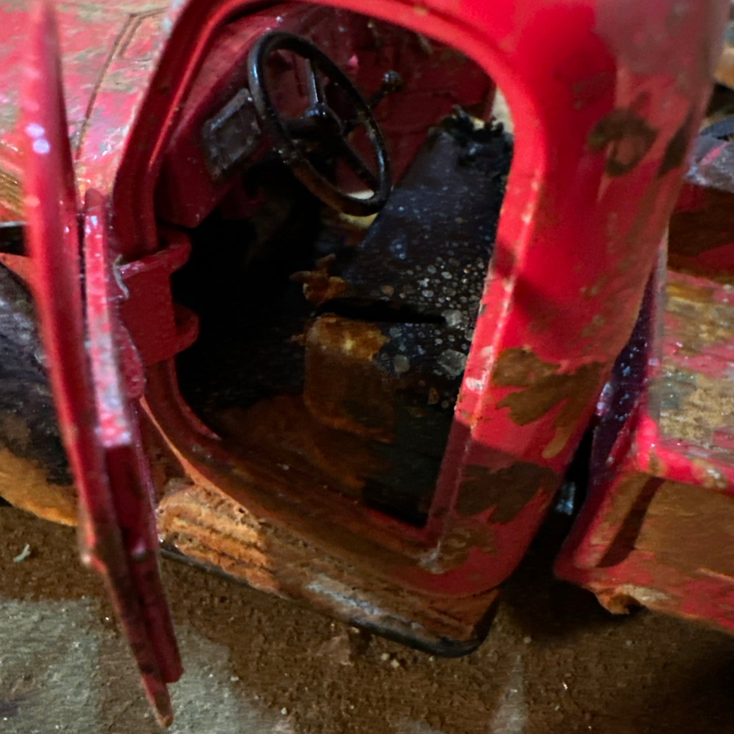 1938 International Harvester Pickup Truck - Barn Find Cars - 1:25 DIECAST - Weathered