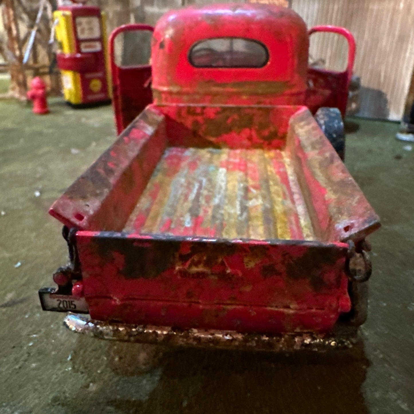 1938 International Harvester Pickup Truck - Barn Find Cars - 1:25 DIECAST - Weathered