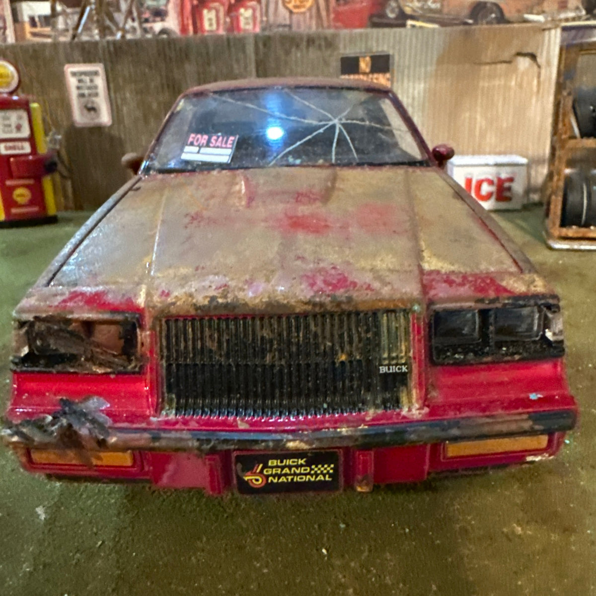 1987 Buick Grand National - Barn Find Cars - 1:18 DIECAST - Weathered